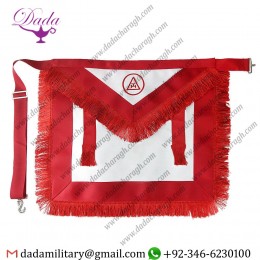Masonic Royal Arch Fringe Apron Mason Chapter Member Regalia