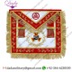 Masonic Royal Arch Grand High Priest Apron Wreath Bullion Hand Embroidered