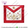 Masonic Scottish Rite Apron – AASR – Master Mason – Stone Acacia Columns