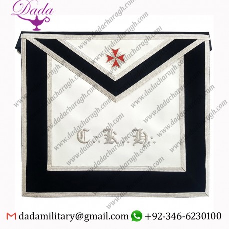 Masonic Scottish Rite Leather apron – AASR – 30th degree – Knight Kadosch