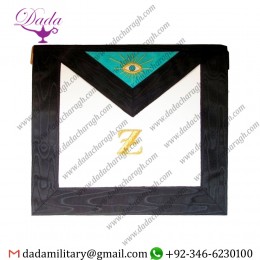 Masonic Scottish Rite Leather Masonic apron – 4th degree – AASR