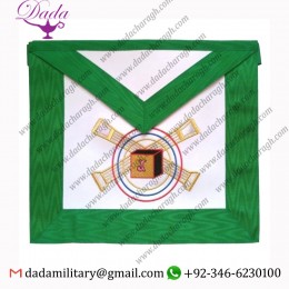 Masonic Scottish Rite Leather Masonic Apron – AASR – 5th Degree