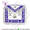 MASTER APRON BLUE SILVER MASONIC Past Master REGALIA Superb Quality