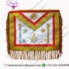 Master Mason Masonic Apron Leather with Metallic embossed thread