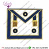 Master Mason Member Masonic Apron - Blue & White