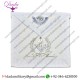 Master Mason with Silver Bullion Masonic Apron - White