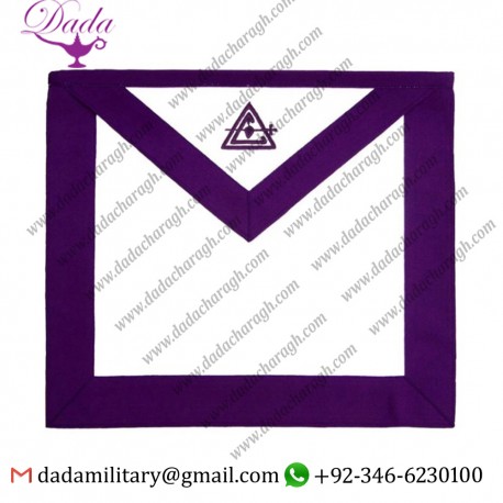 New arrival best selling sheepskin leather masonic apron