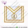 Specialty Masonic Apron - Gold & White