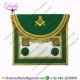 Scottish Rite Master Mason Handmade Embroidery Apron – Green