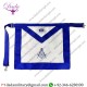 Senior Deacons White Leather Square Mason Masonic Apron
