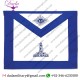 Senior Warden Masonic Officer Apron - Blue & White