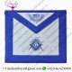 Shining Square & Compass Master Mason Masonic Apron - Blue and White