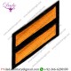 Uniform Service Hash Marks - Dark Gold on Black Felt Backing