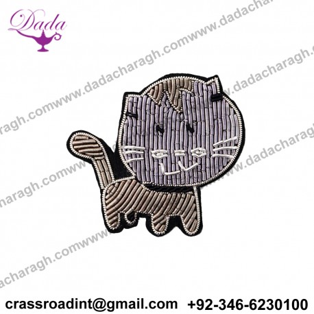 Cheap Price Embroidery Patch Brooch Clothing Garment