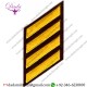 Uniform Service Hash Marks - Medium Gold on Brown Felt Backing