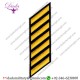 Uniform Service Hash Marks - Medium Gold on Midnight Navy Felt Backing