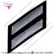 Uniform Service Hash Marks - Medium Grey on Black Felt Backing