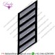 Uniform Service Hash Marks - Medium Grey on Black Felt Backing