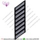 Uniform Service Hash Marks - Medium Grey on Black Felt Backing
