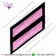 Uniform Service Hash Marks - Pink on Black Felt