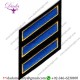 Uniform Service Hash Marks - Royal-Medium Gold on Black Felt Backing