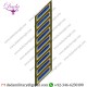 Uniform Service Hash Marks - Royal-Medium Gold on Olive Drab Twill