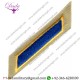 Uniform Service Hash Marks - Royal-Medium Gold on Tan Twill