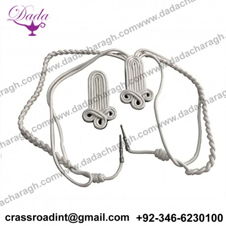 Aiguillette with shoulder Board cotton Mylar
