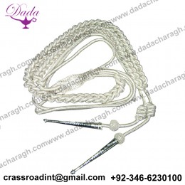 AiguilletteSilver Color Military