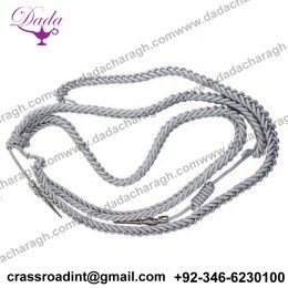 AIR Force Honor Guard Dress Aiguillette Officer - Aluminum