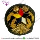 WW2 CHINA NORTHERN ARMY DRESS HAT EMBLEM CAP INSIGNIA HAT BADGE