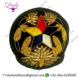 WW2 CHINA NORTHERN ARMY DRESS HAT EMBLEM CAP INSIGNIA HAT BADGE