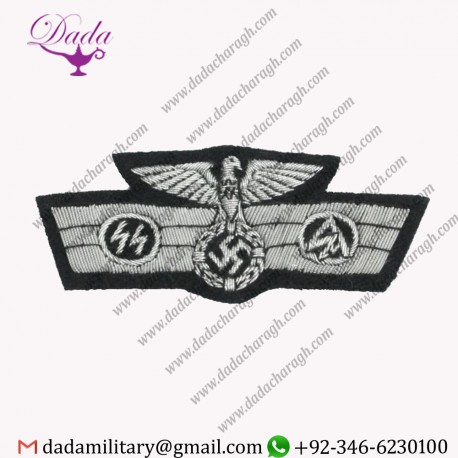 WW2 GERMAN SS AND SA BULLION PILOT EAGLE