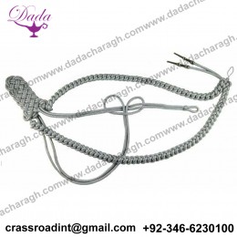 Aluminum fishing line with shoulder piece with pins, Fourragere, Aiguillettes