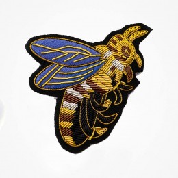 Fashion Bullion Wire Embroidery Brooches