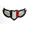 Soccer ball hand embroidery bullion wire Patch