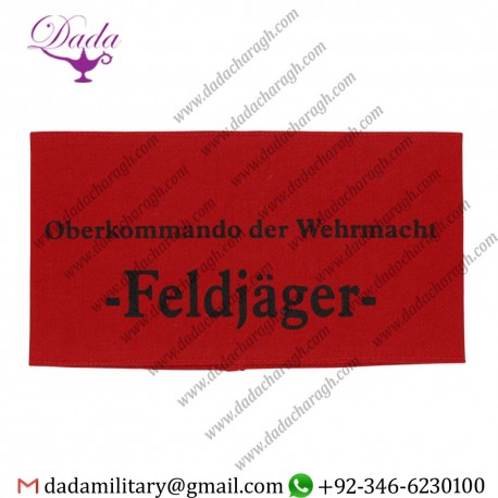 GERMAN WW 2 OBERKOMMANDO DER WEHRMACHT FELDJÄGER ARMBAND