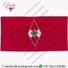 HITLER YOUTH HITLERJUGEND WWII GERMAN ARMBAND RED