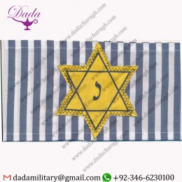 BELGIUM J STAR ARMBAND WWII GERMANY