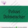 POLIZEI DOLMETSCHER ARMBAND WWII GERMAN