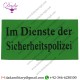 SICHERHEITSPOLIZEI NAZI GERMAN ARMBAND - COTTON