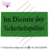 SICHERHEITSPOLIZEI NAZI GERMAN ARMBAND - COTTON