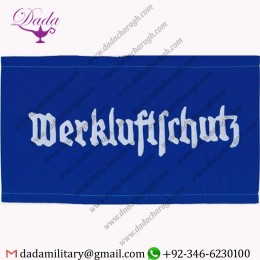 WERKLUFTSCHUTZ FACTORY AIR PROTECTION ARMBAND WWII GERMAN