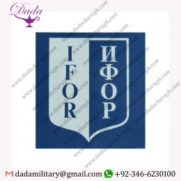 IFOR ARMBAND WITH IFOR BADGE PRINTED ON PLASTIC PRINTED ARM-BAND OR BRASSARD