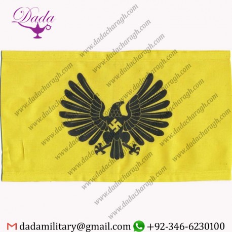 BDM YELLOW ARMBAND BUND DEUTSCHER MADEL WWII GERMAN