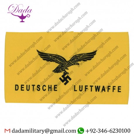 GERMAN THIRD REICH DEUTSCHE LUFTWAFFE ARMBAND - COTTON