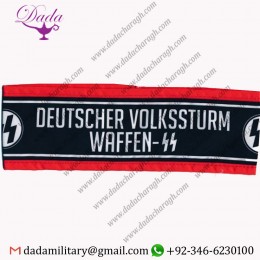 DEUTSCHER VOLKSSTURM WAFFEN SS ARMBAND WWII GERMANY