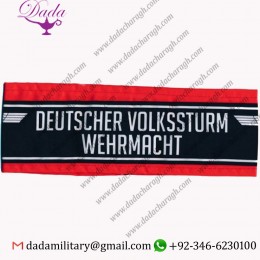 DEUTSCHER VOLKSSTURM WEHRMACHT ARMBAND WWII GERMANY