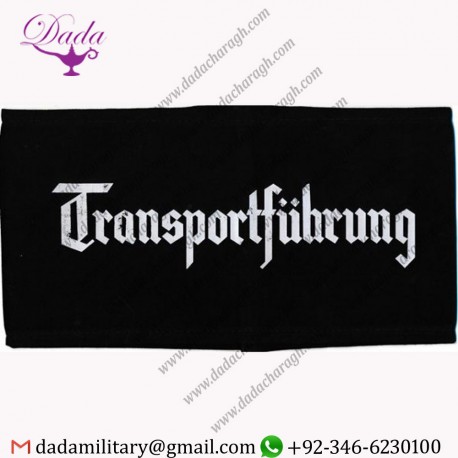 NSKK TRANSPORTFUHRUNG TRANSPORTATION LEADER WWII GERMAN ARMBAND