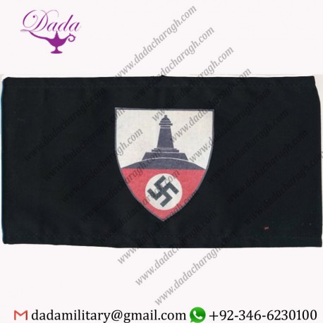 VETERANS ASSOCIATION ARMBAND WWII GERMAN